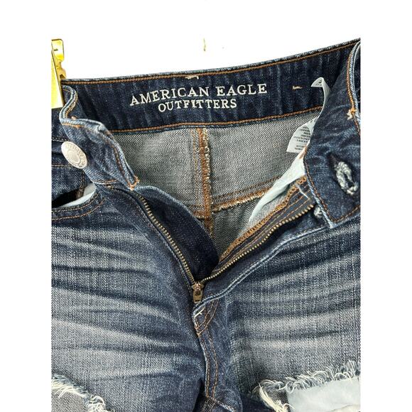American Eagle‎ Outfitters Hi Rise Festival Shorts SIze 2 Cuttoff Shorts - Picture 5 of 8
